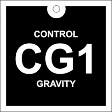 Gravity lockout tag.