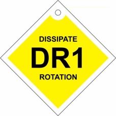 Rotation lockout tag.